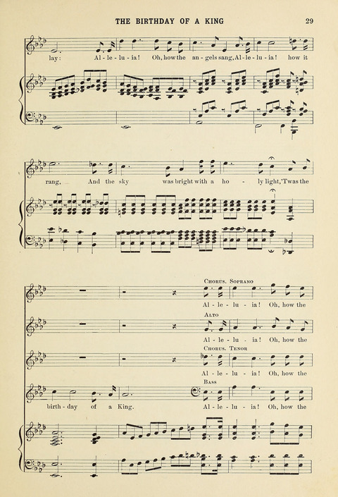 Christmas Carols and Hymns: for school and choir page 29