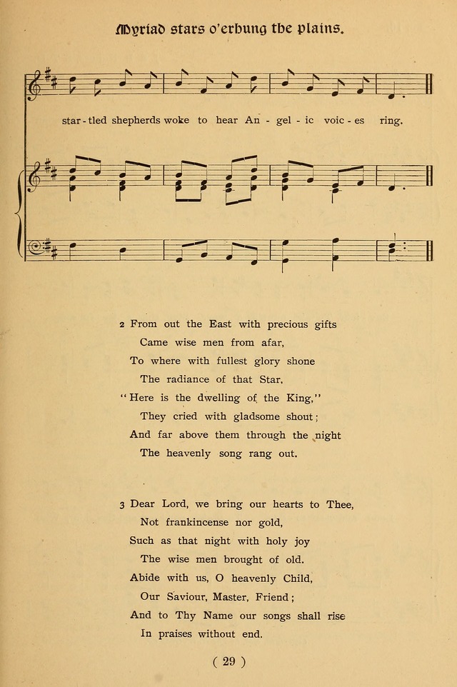 Christmas Carols and Hymns for Children: set to music by the Rev. J. S. B. Hodges, S.T.D. page 34