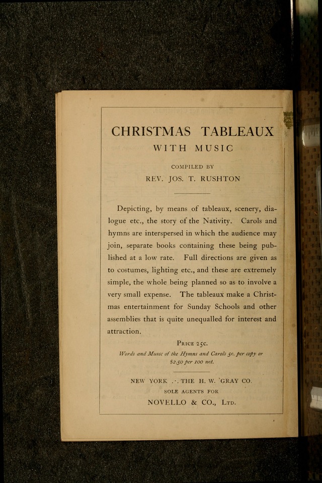 Christmas Carols and Hymns for Children: set to music by the Rev. J. S. B. Hodges, S.T.D. page 39