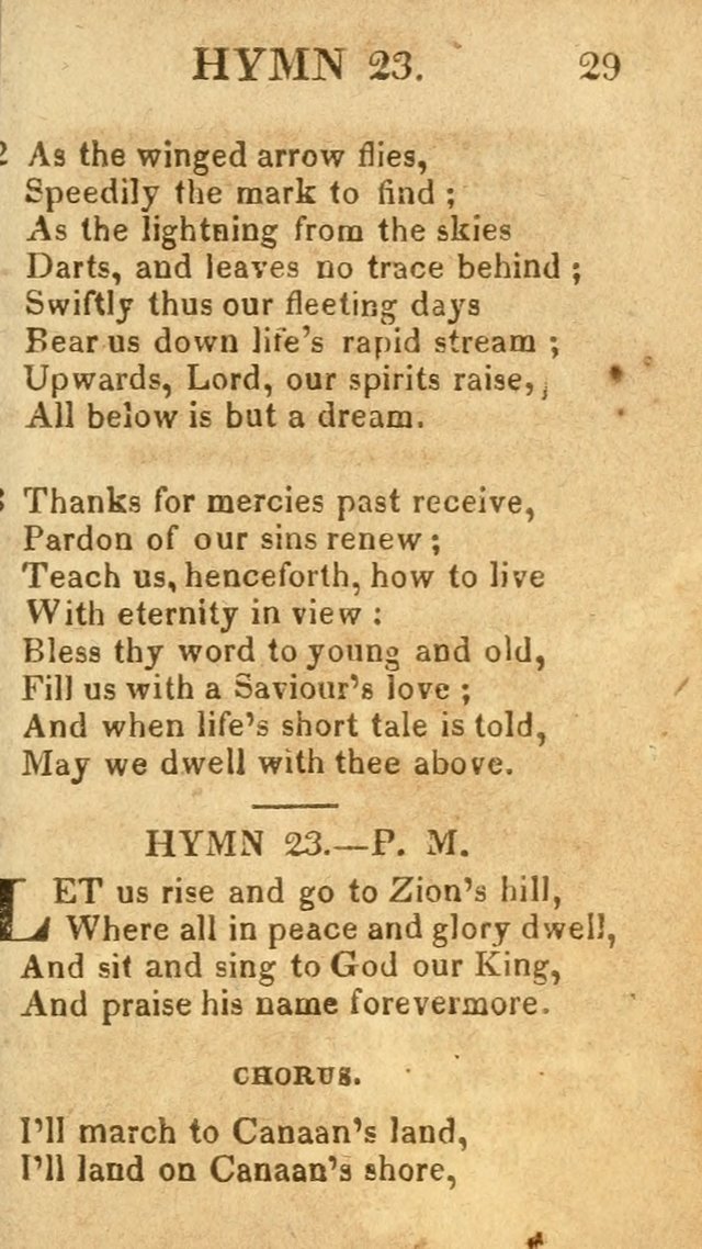 A Choice Collection of Hymns, and Spiritual Songs, designed for the devotions of Israel, in prayer, conference, and camp-meetings...(2nd ed.) page 40