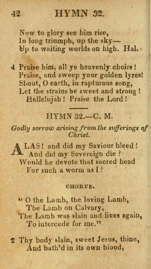 A Choice Collection of Hymns, and Spiritual Songs, designed for the devotions of Israel, in prayer, conference, and camp-meetings...(2nd ed.) page 53