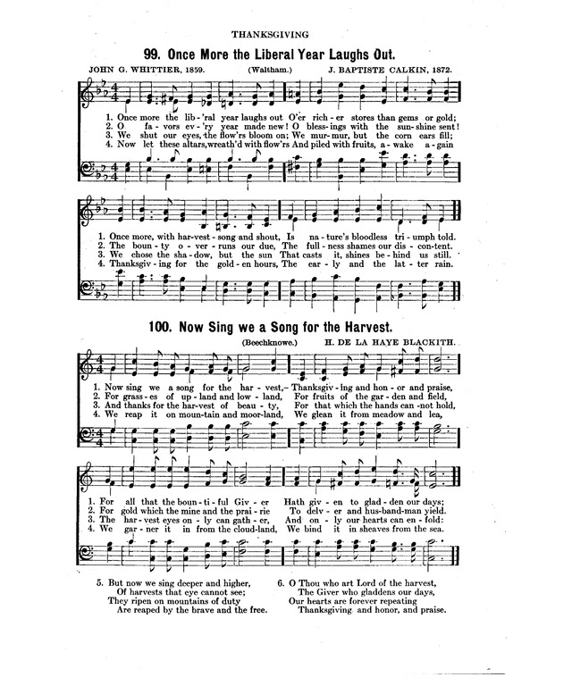 Concordia: a collection of hymns and spiritual songs page 101