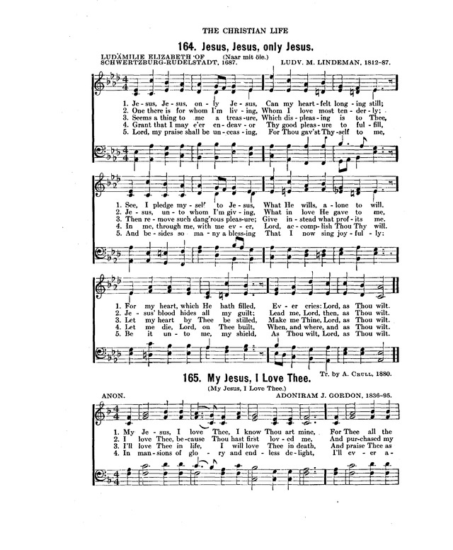 Concordia: a collection of hymns and spiritual songs page 154