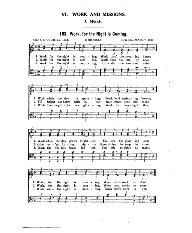 Concordia: a collection of hymns and spiritual songs page 171