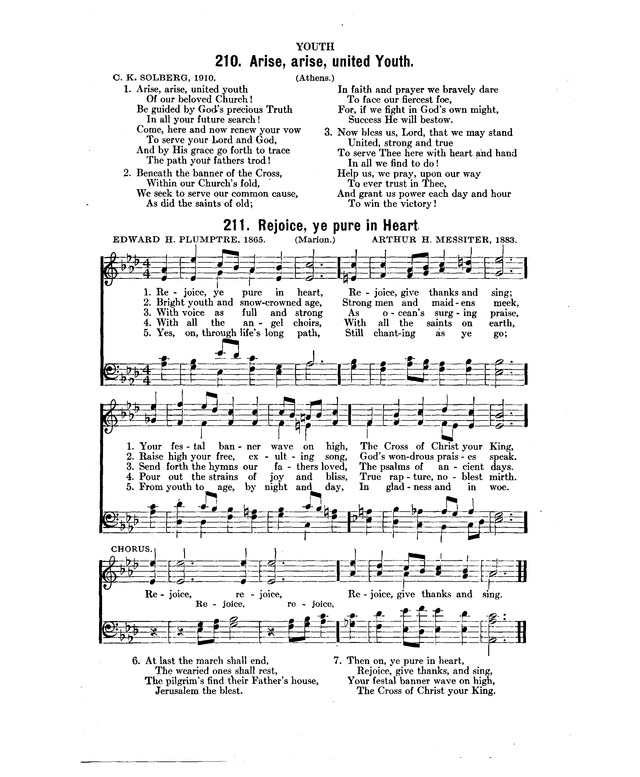 Concordia: a collection of hymns and spiritual songs page 195