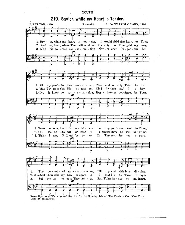 Concordia: a collection of hymns and spiritual songs page 201