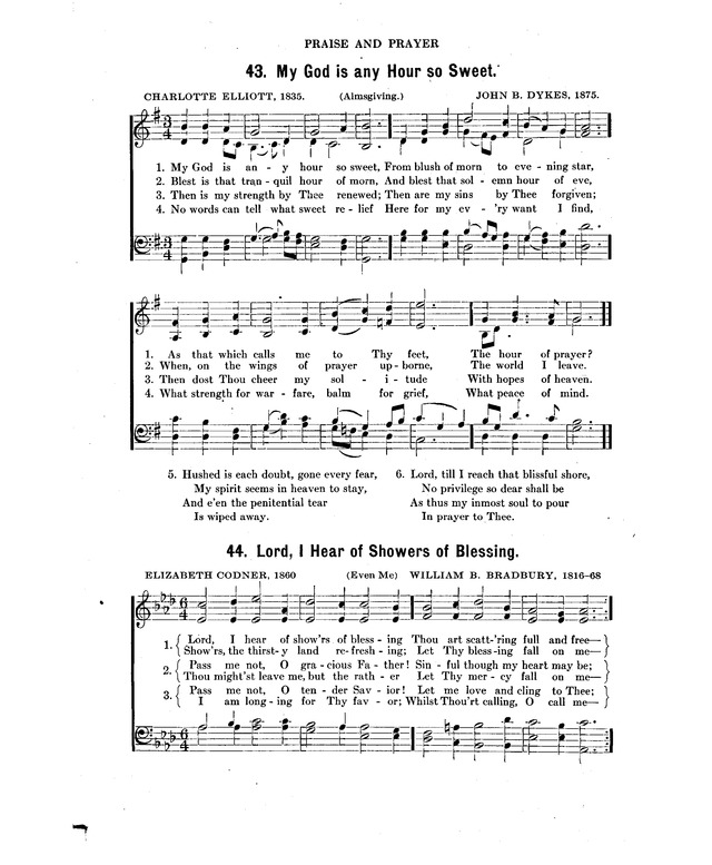 Concordia: a collection of hymns and spiritual songs page 58