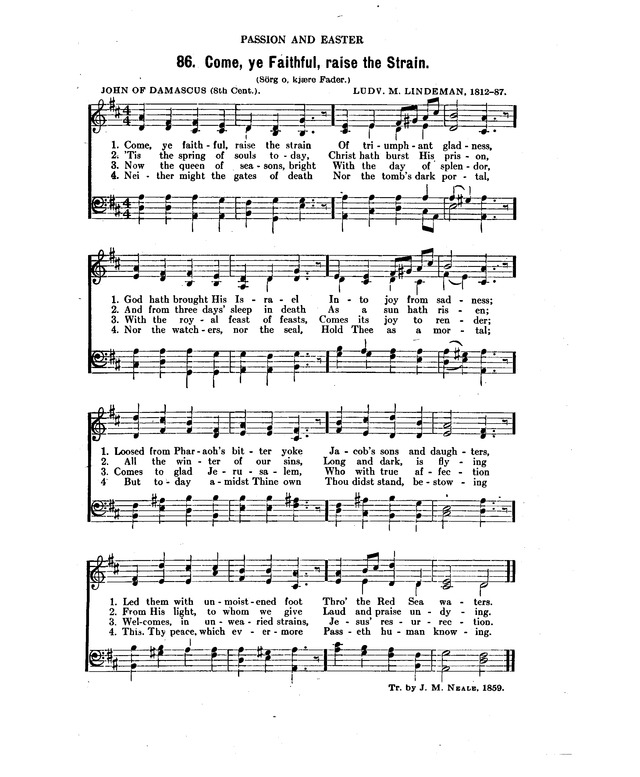 Concordia: a collection of hymns and spiritual songs page 91