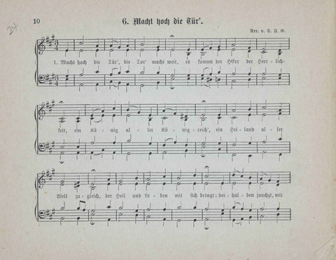 Concordia Chöre: eine Sammlung von Liedern in vierstimmigem Satz für unsere Schulen und Sonntagsschulen page 10