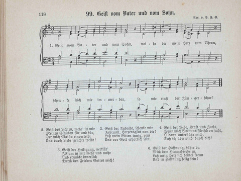 Concordia Chöre: eine Sammlung von Liedern in vierstimmigem Satz für unsere Schulen und Sonntagsschulen page 118
