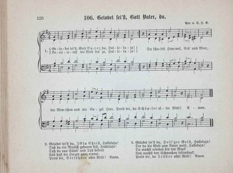 Concordia Chöre: eine Sammlung von Liedern in vierstimmigem Satz für unsere Schulen und Sonntagsschulen page 126