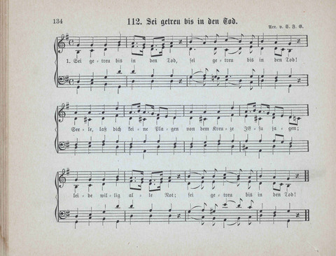 Concordia Chöre: eine Sammlung von Liedern in vierstimmigem Satz für unsere Schulen und Sonntagsschulen page 134