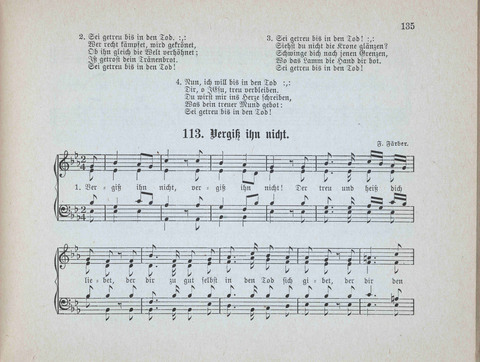 Concordia Chöre: eine Sammlung von Liedern in vierstimmigem Satz für unsere Schulen und Sonntagsschulen page 135