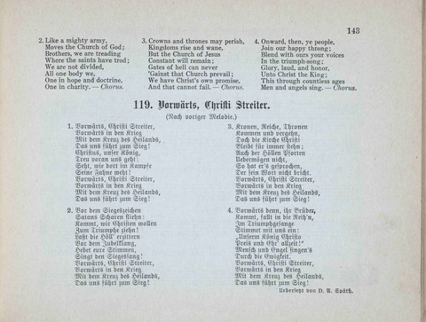 Concordia Chöre: eine Sammlung von Liedern in vierstimmigem Satz für unsere Schulen und Sonntagsschulen page 143