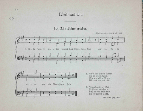 Concordia Chöre: eine Sammlung von Liedern in vierstimmigem Satz für unsere Schulen und Sonntagsschulen page 16