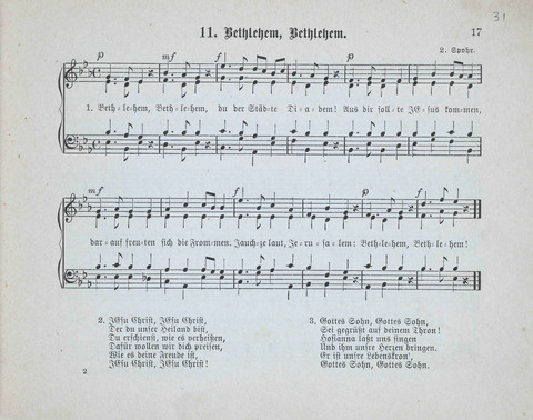 Concordia Chöre: eine Sammlung von Liedern in vierstimmigem Satz für unsere Schulen und Sonntagsschulen page 17