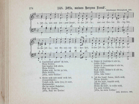 Concordia Chöre: eine Sammlung von Liedern in vierstimmigem Satz für unsere Schulen und Sonntagsschulen page 174