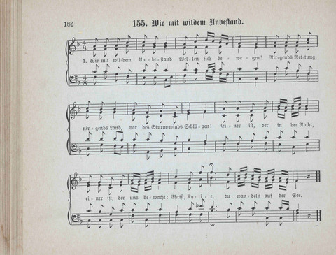 Concordia Chöre: eine Sammlung von Liedern in vierstimmigem Satz für unsere Schulen und Sonntagsschulen page 182
