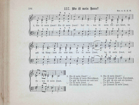 Concordia Chöre: eine Sammlung von Liedern in vierstimmigem Satz für unsere Schulen und Sonntagsschulen page 184