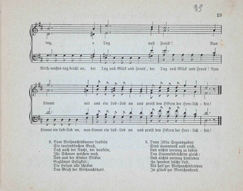 Concordia Chöre: eine Sammlung von Liedern in vierstimmigem Satz für unsere Schulen und Sonntagsschulen page 19