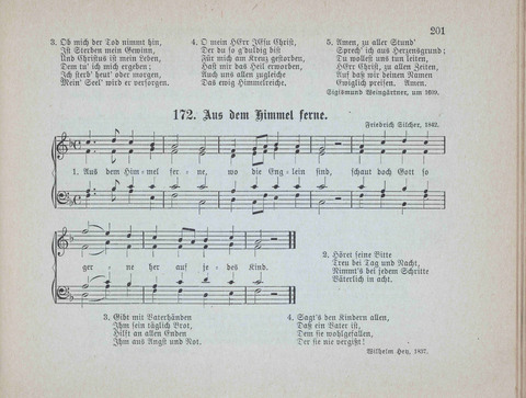 Concordia Chöre: eine Sammlung von Liedern in vierstimmigem Satz für unsere Schulen und Sonntagsschulen page 201