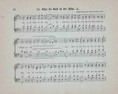 Concordia Chöre: eine Sammlung von Liedern in vierstimmigem Satz für unsere Schulen und Sonntagsschulen page 22