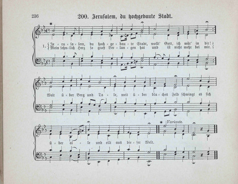 Concordia Chöre: eine Sammlung von Liedern in vierstimmigem Satz für unsere Schulen und Sonntagsschulen page 236