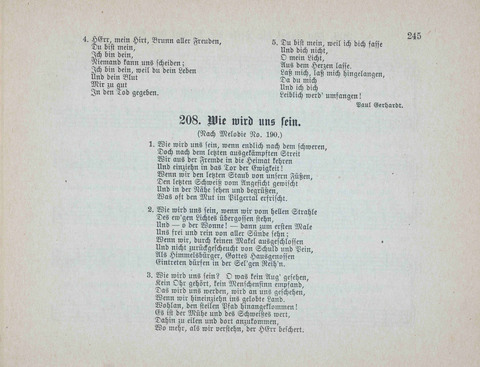 Concordia Chöre: eine Sammlung von Liedern in vierstimmigem Satz für unsere Schulen und Sonntagsschulen page 245