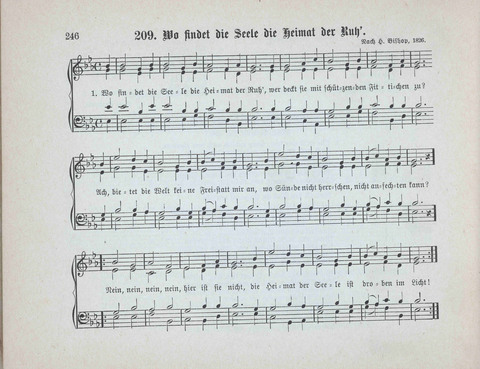 Concordia Chöre: eine Sammlung von Liedern in vierstimmigem Satz für unsere Schulen und Sonntagsschulen page 246