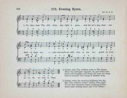 Concordia Chöre: eine Sammlung von Liedern in vierstimmigem Satz für unsere Schulen und Sonntagsschulen page 256