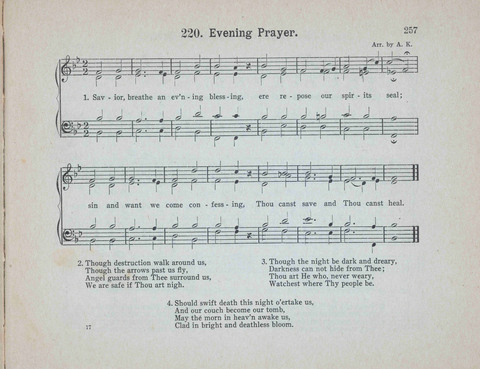 Concordia Chöre: eine Sammlung von Liedern in vierstimmigem Satz für unsere Schulen und Sonntagsschulen page 257