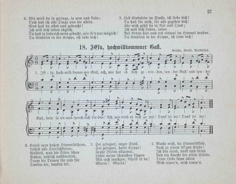 Concordia Chöre: eine Sammlung von Liedern in vierstimmigem Satz für unsere Schulen und Sonntagsschulen page 27