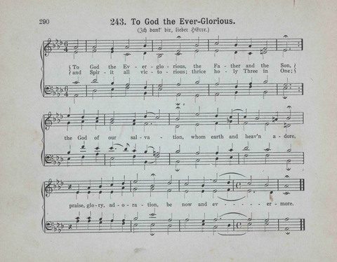 Concordia Chöre: eine Sammlung von Liedern in vierstimmigem Satz für unsere Schulen und Sonntagsschulen page 290