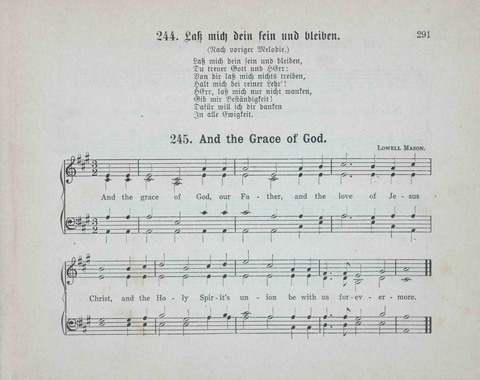 Concordia Chöre: eine Sammlung von Liedern in vierstimmigem Satz für unsere Schulen und Sonntagsschulen page 291