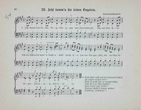 Concordia Chöre: eine Sammlung von Liedern in vierstimmigem Satz für unsere Schulen und Sonntagsschulen page 40