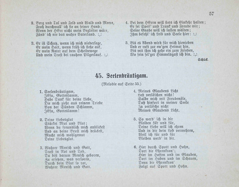 Concordia Chöre: eine Sammlung von Liedern in vierstimmigem Satz für unsere Schulen und Sonntagsschulen page 57
