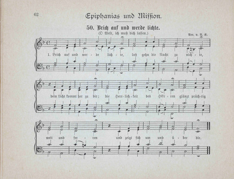 Concordia Chöre: eine Sammlung von Liedern in vierstimmigem Satz für unsere Schulen und Sonntagsschulen page 62