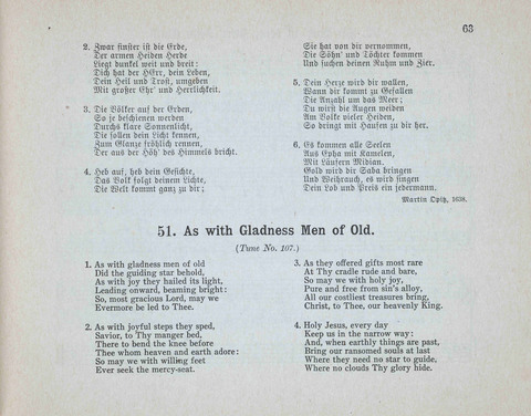 Concordia Chöre: eine Sammlung von Liedern in vierstimmigem Satz für unsere Schulen und Sonntagsschulen page 63