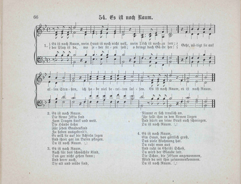 Concordia Chöre: eine Sammlung von Liedern in vierstimmigem Satz für unsere Schulen und Sonntagsschulen page 66