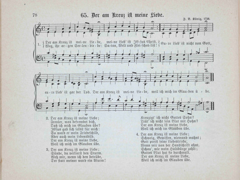 Concordia Chöre: eine Sammlung von Liedern in vierstimmigem Satz für unsere Schulen und Sonntagsschulen page 78