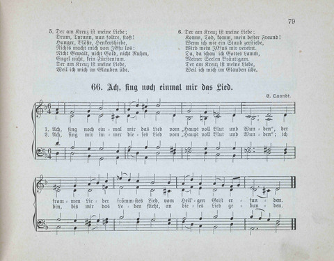 Concordia Chöre: eine Sammlung von Liedern in vierstimmigem Satz für unsere Schulen und Sonntagsschulen page 79