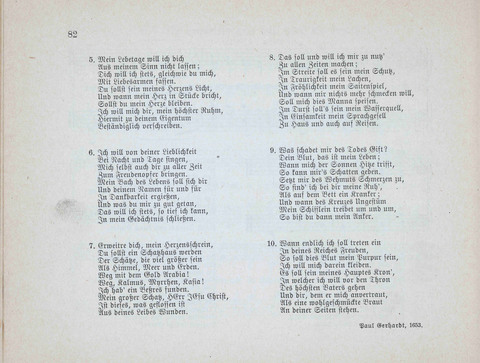 Concordia Chöre: eine Sammlung von Liedern in vierstimmigem Satz für unsere Schulen und Sonntagsschulen page 82