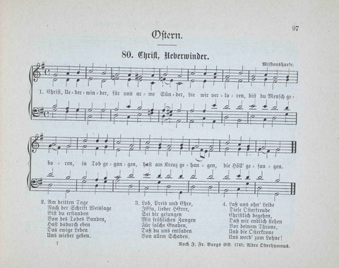 Concordia Chöre: eine Sammlung von Liedern in vierstimmigem Satz für unsere Schulen und Sonntagsschulen page 97