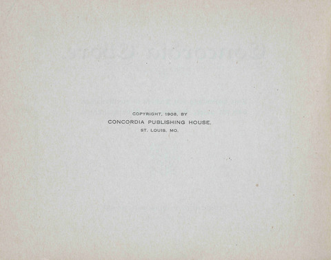 Concordia Chöre: eine Sammlung von Liedern in vierstimmigem Satz für unsere Schulen und Sonntagsschulen page v