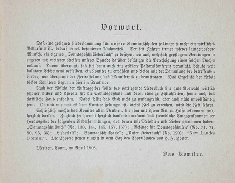 Concordia Chöre: eine Sammlung von Liedern in vierstimmigem Satz für unsere Schulen und Sonntagsschulen page vi