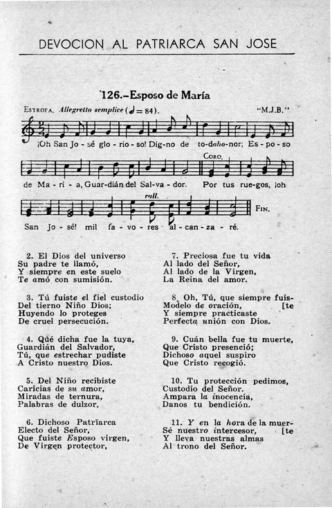 Coleccion de Cantos Sagrados Populares page 165