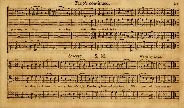 The Charlestown collection of sacred songs: adapted to public and private devotion ; principally original compositions page 22
