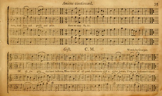 The Charlestown collection of sacred songs: adapted to public and private devotion ; principally original compositions page 36