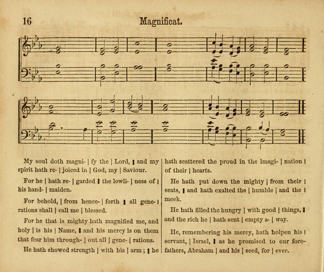 Chants, Carols and Tunes: a supplement to the Sunday School Service and Tune Book page 16