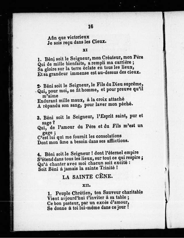 Choix De Cantiques A L Usage Du Culte De L Eglise Presbyterienne Francaise Du Canada X Viens Habiter Dans Nos Ames Hymnary Org